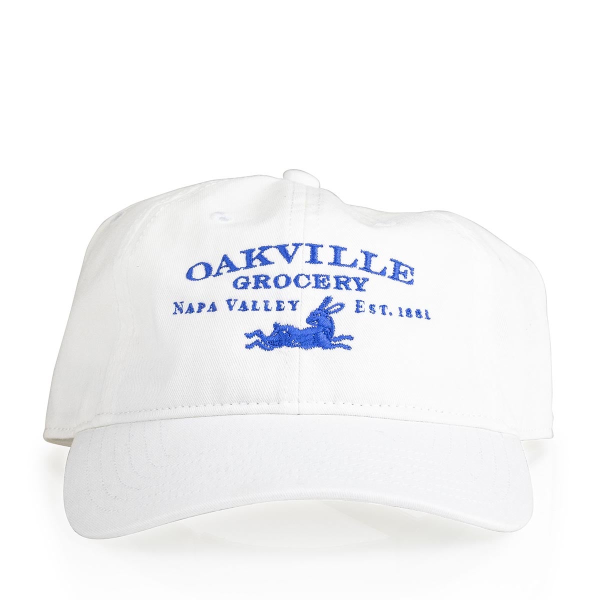 CAMP DAVID OGC LOGO WHITE VELCRO HAT | Oakville Grocery